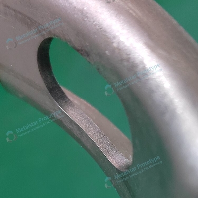 Araçlar için kullanılan özel 2.0mm SS409 prototip metal damgalama