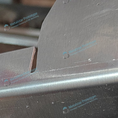 Ev aletleri için kullanılan hızlı 1.5 mm prototip alüminyum parçası